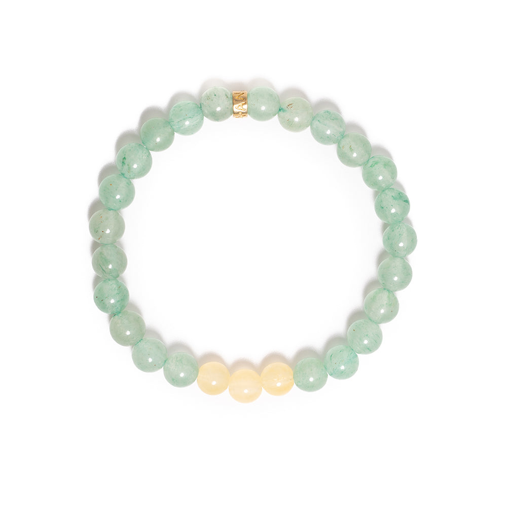 Aventurijn armband - liefde en geluk