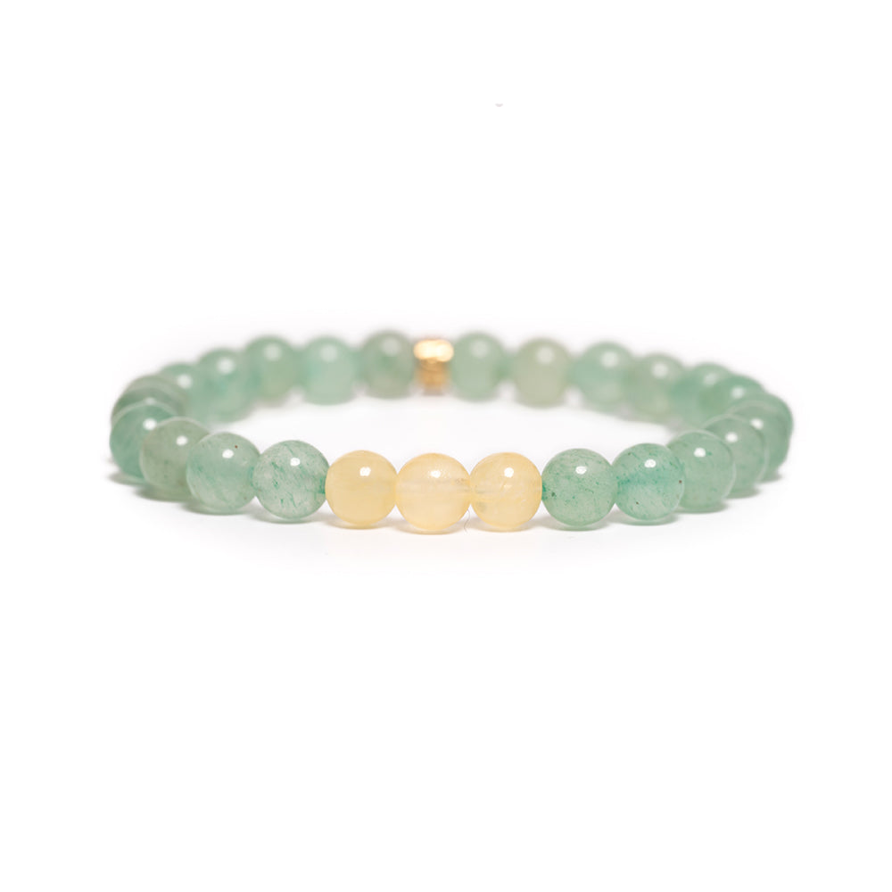 Aventurijn armband - liefde en geluk