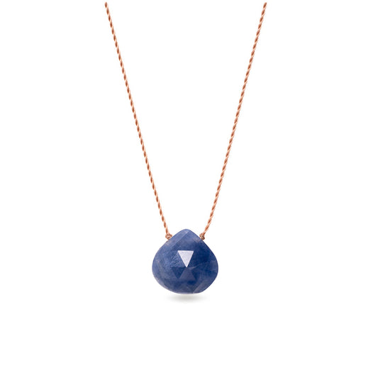 September Geboortesteen Ketting | saffier